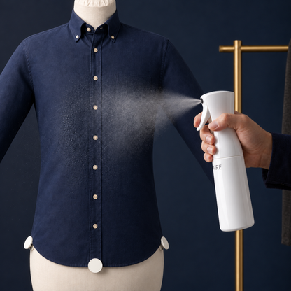 Lissaire Care Kit: Auto-Mister Spray Bottle and Lint Brush