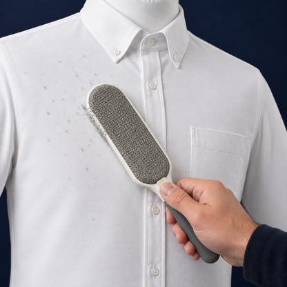 Lissaire Care Kit: Auto-Mister Spray Bottle and Lint Brush