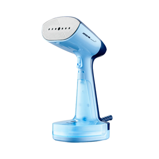 A handheld clothes steamer