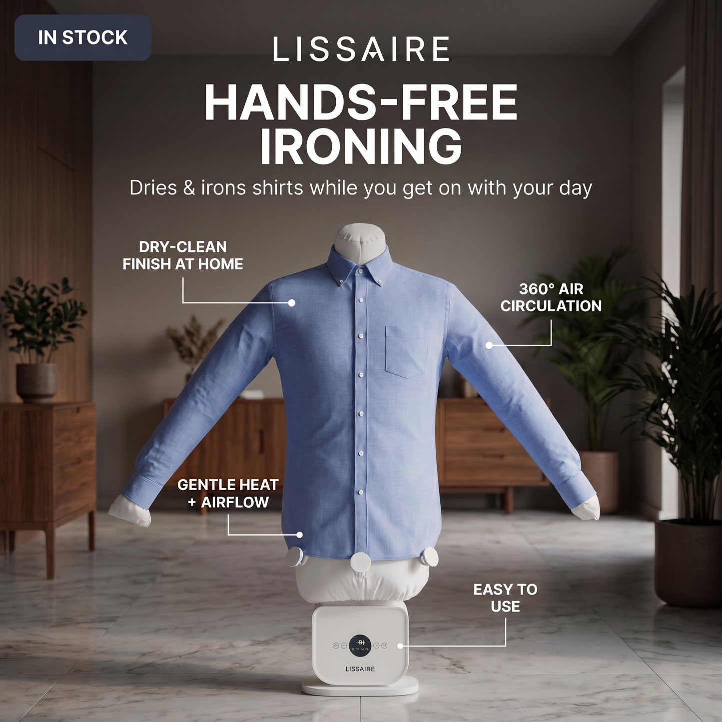 Lissaire Automatic Ironing Machine